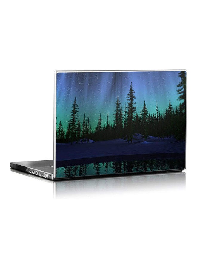 Zigzag Aurora Design Laptop Skin For  Laptops Multicolur