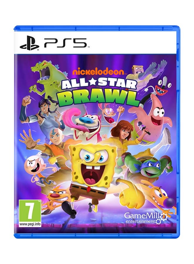 Maximum Games Nickelodeon All Star Brawl (Intl Version) - Fighting - PlayStation 5 (PS5) - Image 1