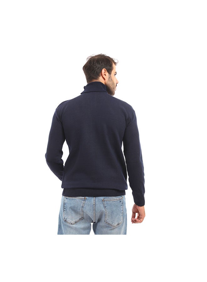 سيزار بلوفر كاجوال سادة أساسي بأكمام طويلة - Image 2