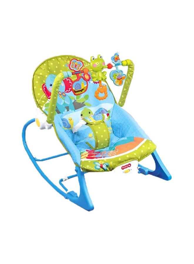 ibaby - Infant To Toddler Recliner Portable Foldable Unique Design Vibratonal Rocker For Baby - Image 1