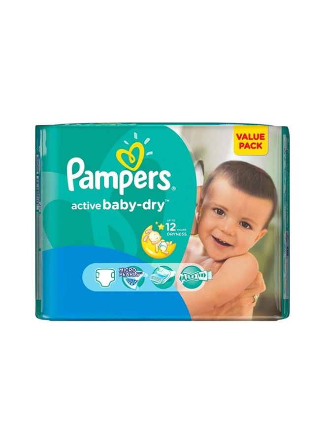 Pampers Active Dry Diapers, Size 5, Junior, 11-18Kg, Value Pack, 38 Counts  - Image 1