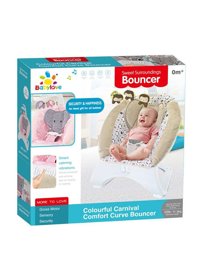 Baby love - Musical Bouncer With Soothing Vibration And Touch Control Panel - Image 1