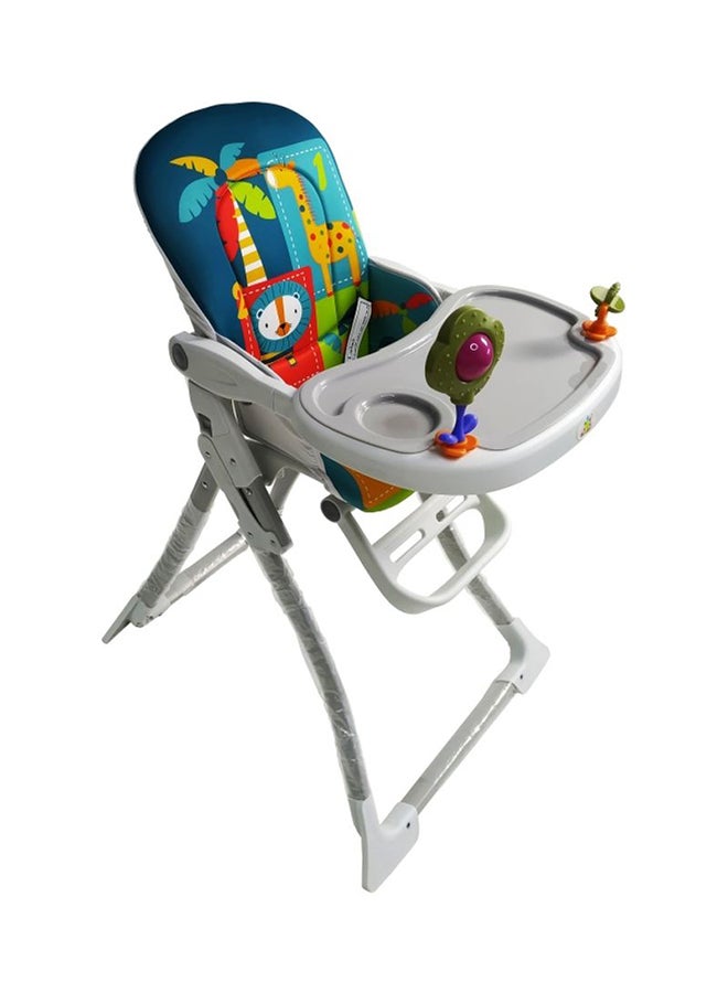 Baby love Portable Folding Baby Compact High Chair With Dining Tray And Activity Toy  - Image 2