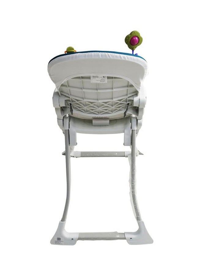 Baby love Portable Folding Baby Compact High Chair With Dining Tray And Activity Toy  - Image 3