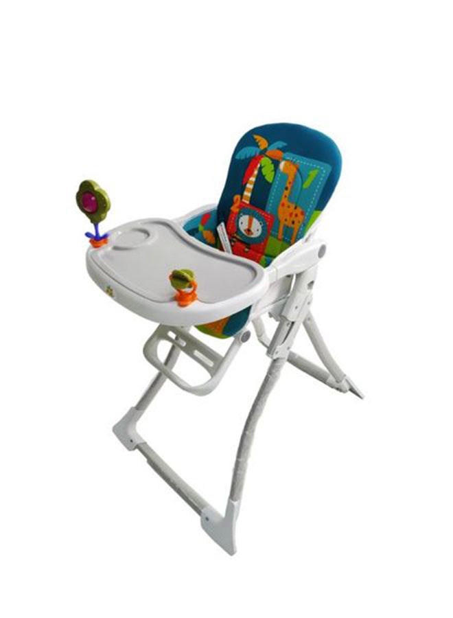 Baby love Portable Folding Baby Compact High Chair With Dining Tray And Activity Toy  - Image 4