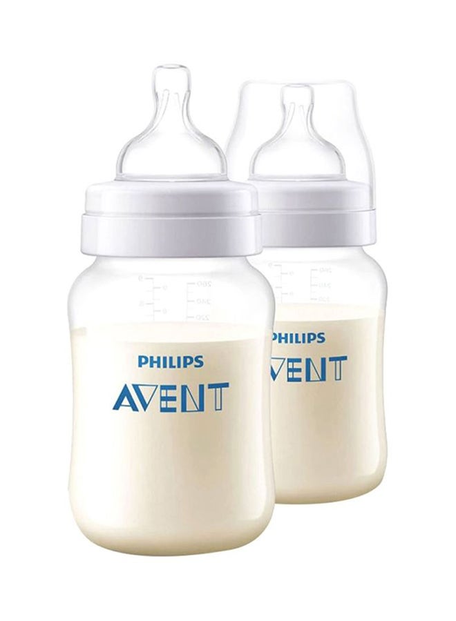 Philips Avent 2-Piece Anti Colic Feeding Bottle Set 260ml - Image 2