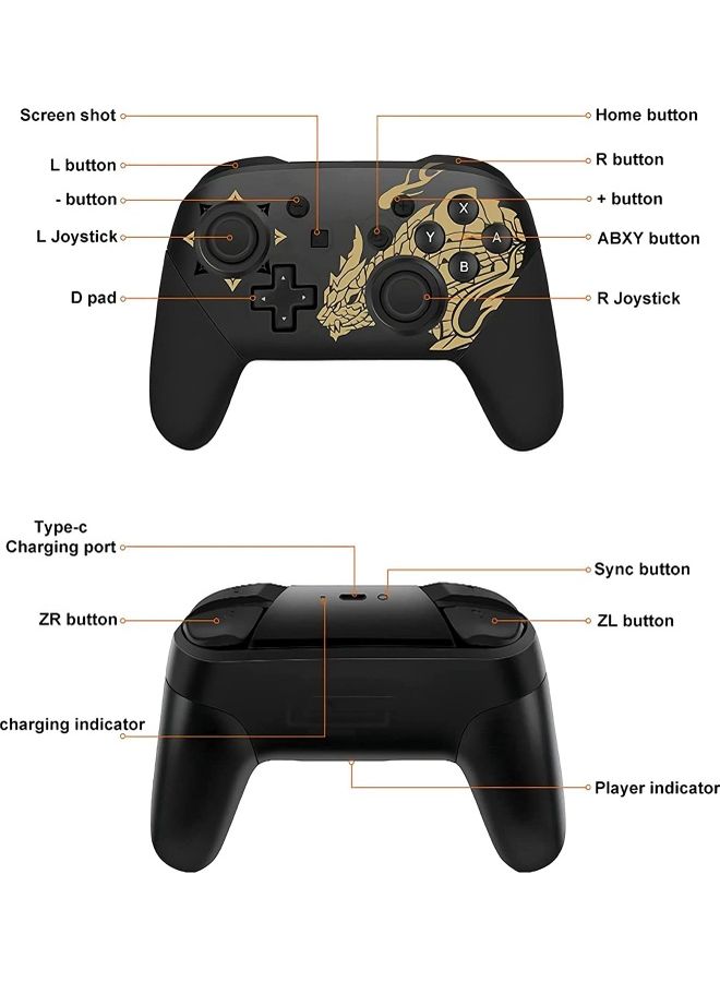 عربست - Wireless Switch Pro Controller Bluetooth Gamepad - Image 1