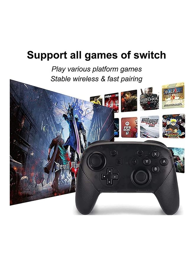 Arabest Wireless Switch Pro Controller With Function Bluetooth Gamepad - Image 3