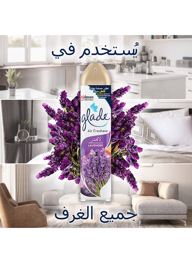 Glade - Air Freshener Spray Lavender Scent, 300ml Lavender - Image 1