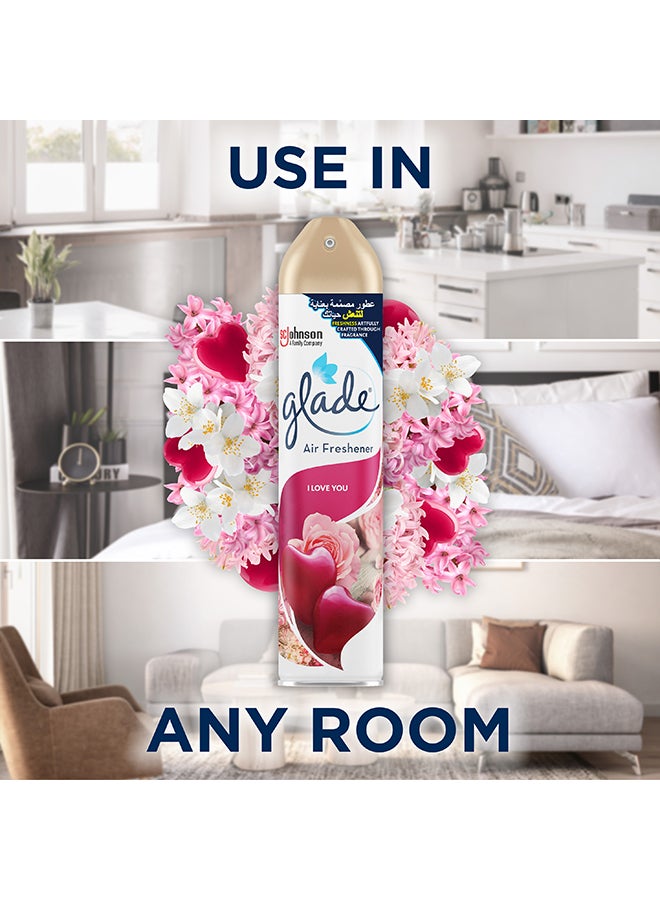 Glade Air Freshener Spray I Love You 300ml  - Image 5