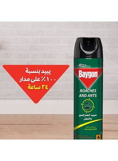 Baygon Roach And Ant Insect Killer Green 400ml  - Image 4