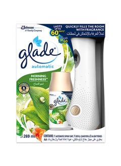 Glade Automatic Spray Holder Morning Freshness White 269ml  - Image 1