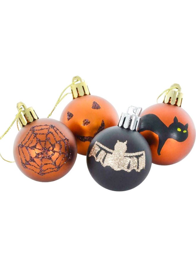 12-Piece Halloween Decoration Hanging Balls Multicolour 23.00 x 6.00 x 17.40cm