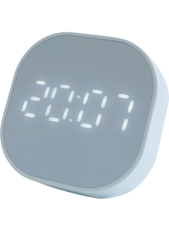 USB Indoor Thermometer Digital Alarm Clock With Magnetic Countdown Timer for Cooking in Kitchen Blue 12.50 x 2.60 x 8.50cm - Image 1