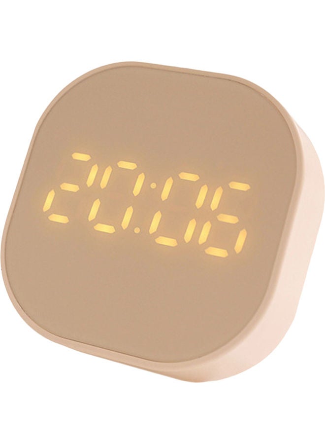 USB Indoor Thermometer Digital Alarm Clock With Magnetic Countdown Timer for Cooking in Kitchen Pink 12.50 x 2.60 x 8.50cm - Image 1