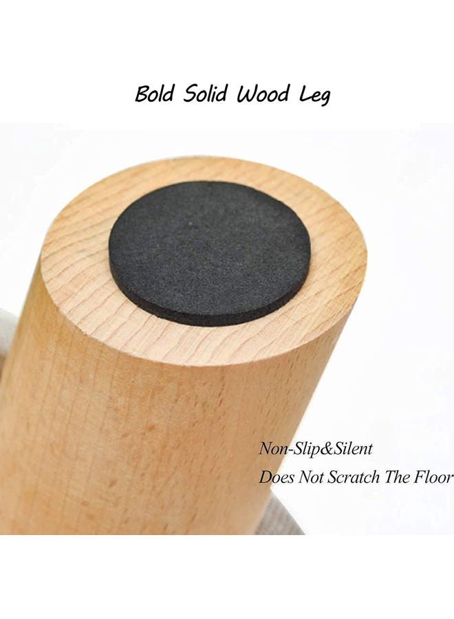 لينجوي كرسي دائري بتصميم عصري وردي - Image 3