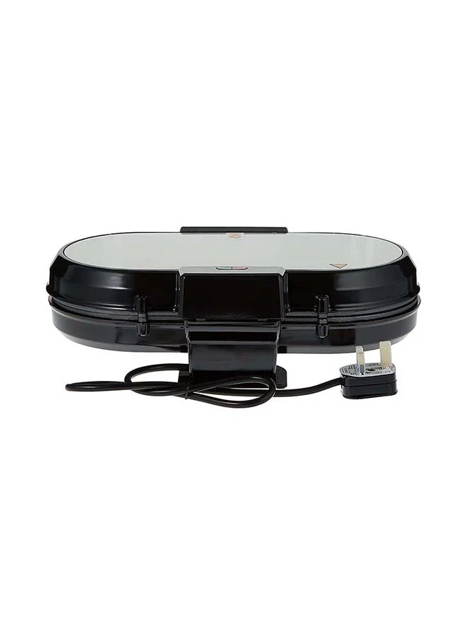 Saachi Double Waffle Maker NL-WM-1551-BK With Mini Heart-Shaped Waffles 1200 W NL-WM-1551-BK Black