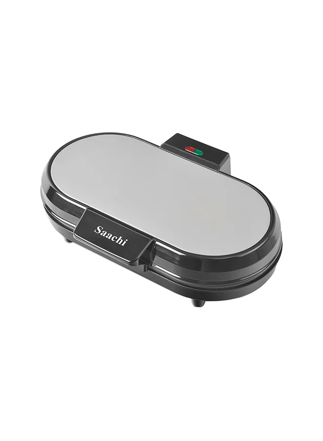 Saachi Double Waffle Maker NL-WM-1551-BK With Mini Heart-Shaped Waffles 1200 W NL-WM-1551-BK Black