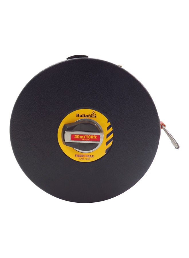 FISCO Fibar Measuring Tape Black/Yellow 30meter  - Image 1