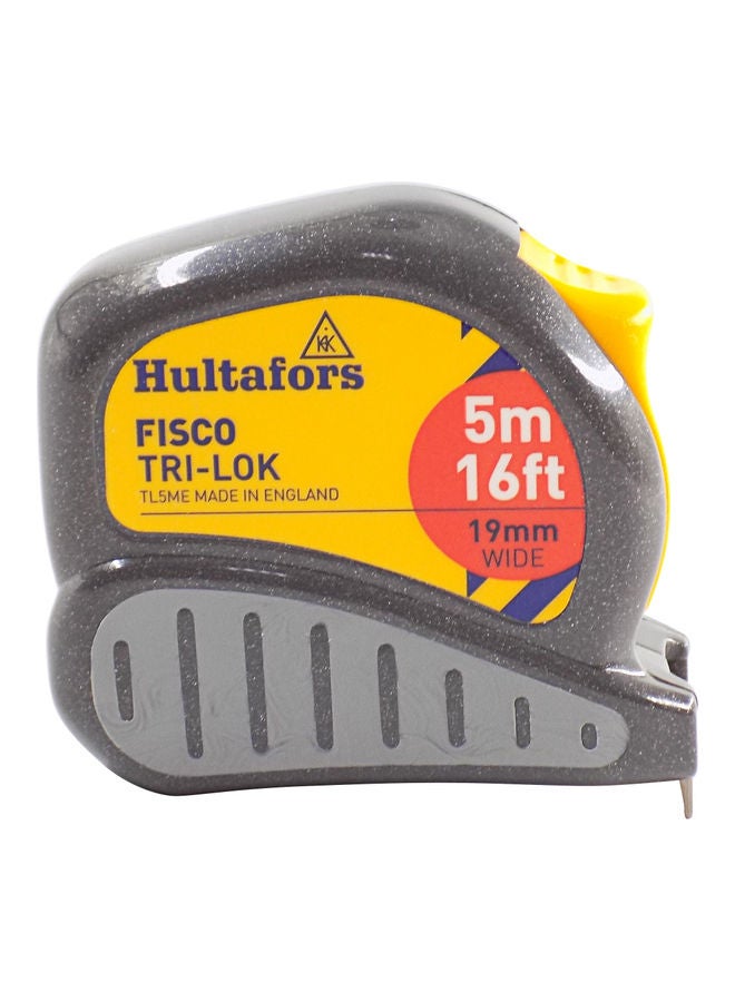 FISCO Trilok Measuring Tape Grey/Yellow/Black 5meter  - Image 2