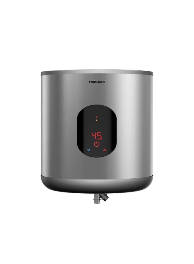 Electric Water Heater 35 Litre With Digital Screen EWH-S35CSE-S Silver - v1635867554/N43942726A_2