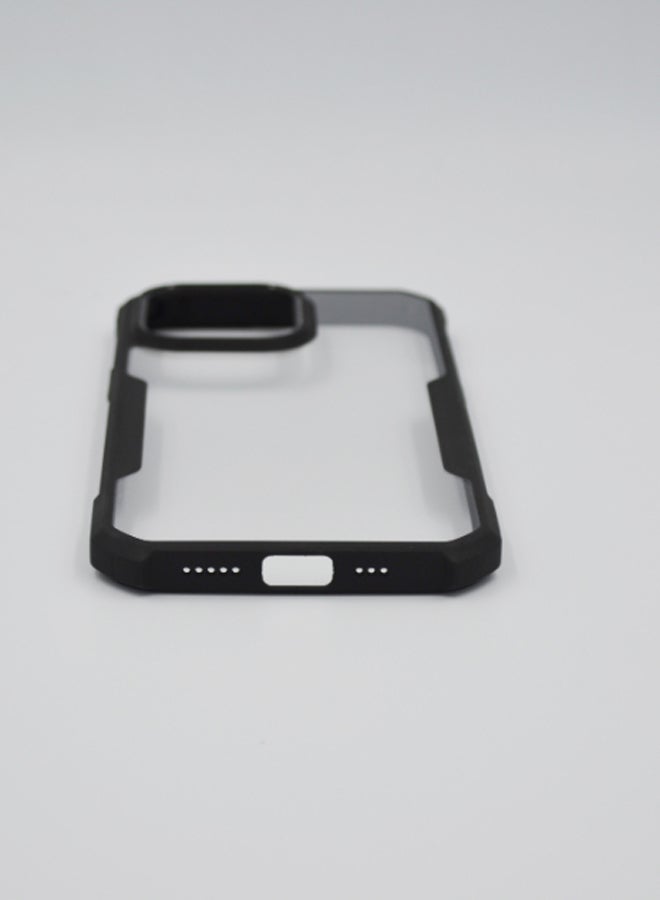 Xundo Beatle Series Protective Case Cover For Apple iPhone 13 Pro Clear/Black  - Image 3