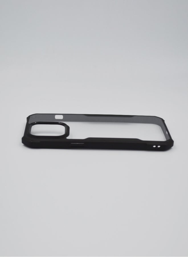 Xundo Beatle Series Protective Case Cover For Apple iPhone 13 Pro Clear/Black  - Image 4