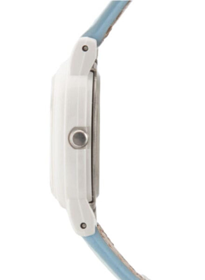 CASIO Girls' Analog  White Dial Genuine Leather Band LQ-139L-2BDF  - Image 2