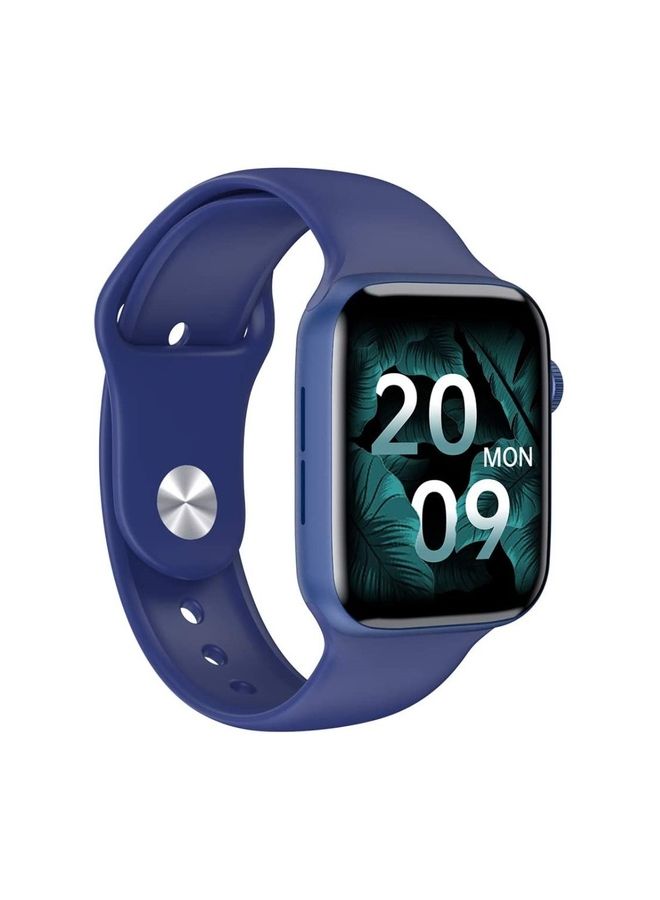 Black Tiger - Smart Watch With Notification Sync Feature/Supports Arabic Language Blue - Image 1