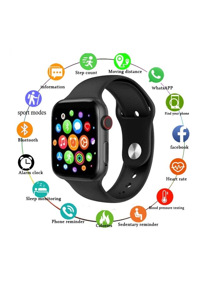 Black Tiger Smart Watch Hw16 Watch With Remote Imaging Feature Black  - Image 3