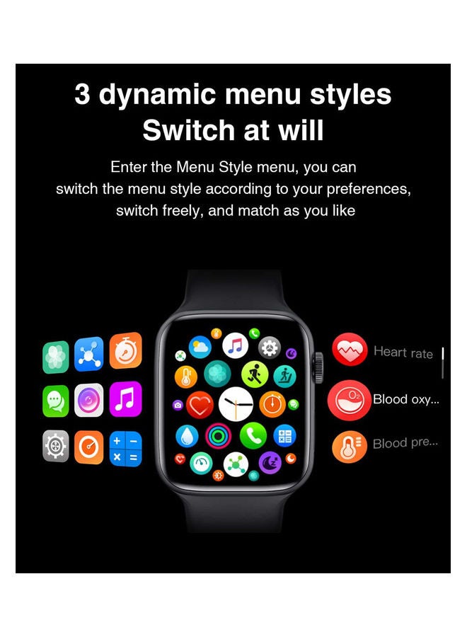 Smart Watch Hw16 Watch With Remote Imaging Feature Black