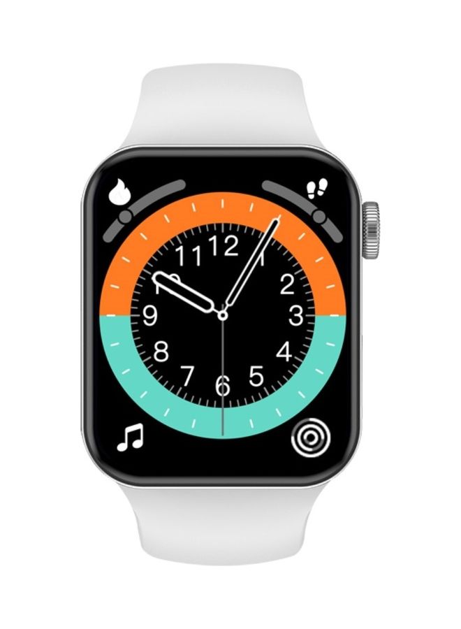 Black Tiger - Smart Watch T500 Plus With Notification Sync Feature Supports Arabic Language Silver - Image 1