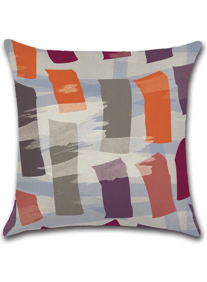 RISHAHOME Printed Cushion Cover Cotton Blend Multicolour 45x45cm 