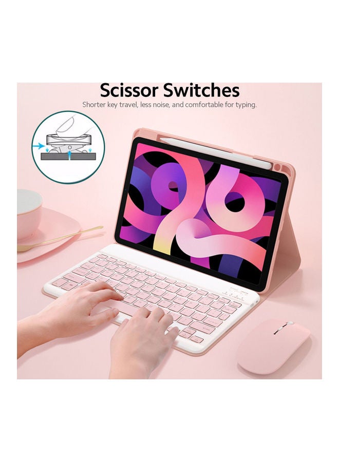 Detachable BT Keyboard Mouse Case