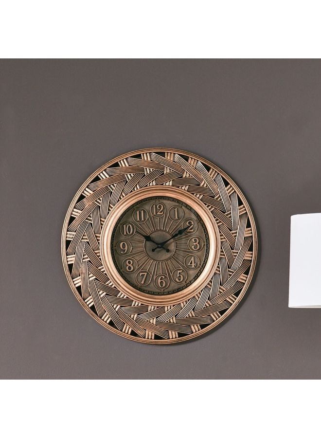 Wall Clock 30 Gold 58.4cm - Image 2
