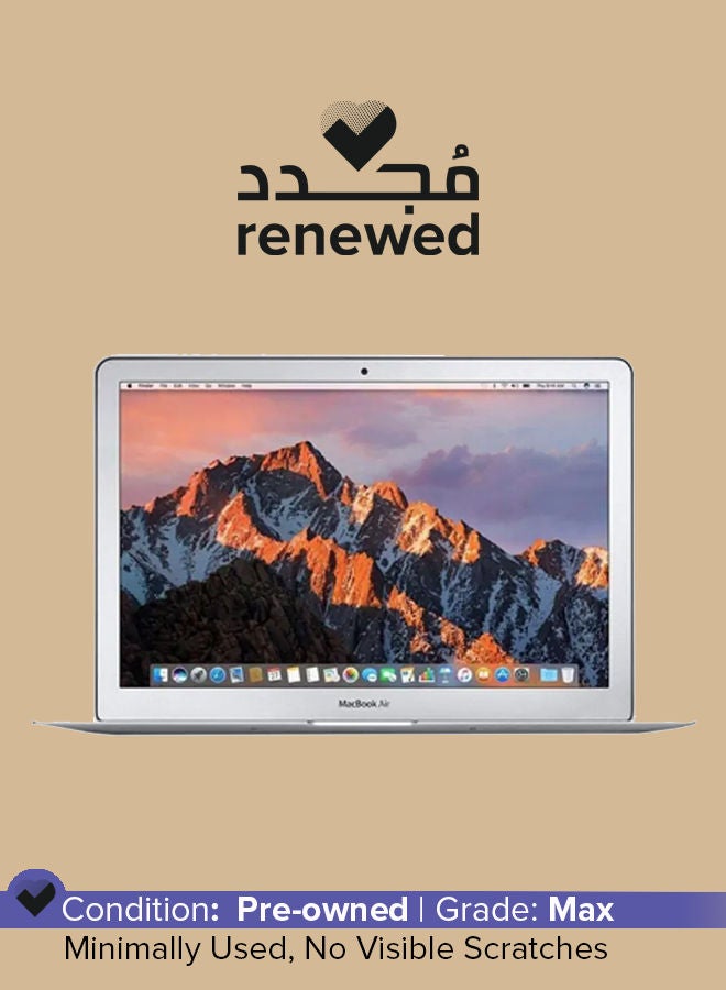 Renewed - Macbook Air A1466 (2017) Laptop With 13.3-Inch Display,Intel Core i5 Processor/7th Gen/8GB RAM/120GB SSD/MacOS English/Arabic Silver - v1635916747/N51630015A_1