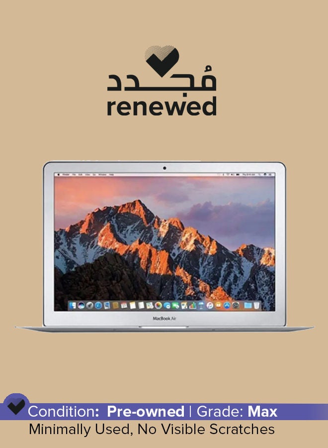Apple - Renewed - Macbook Air A1466 (2017) Laptop With 13.3-Inch Display,Intel Core i5 Processor/7th Gen/8GB RAM/120GB SSD/MacOS English/Arabic Silver - Image 1