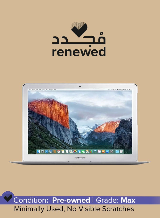 Apple - Renewed - Macbook Air A1466 (2012) Laptop With 13.3-Inch Display,Intel Core i5 Processor/4th Gen/4GB RAM/128GB SSD/MacOS English Silver - Image 1