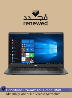 Renewed - Latitude E7400 (2018) Laptop With 14-Inch Display, Intel Core i5 Processor/8th Gen/8GB RAM/256GB SSD/Intel UHD Graphics 620 With English/Arabic Keyboard English/Arabic Black