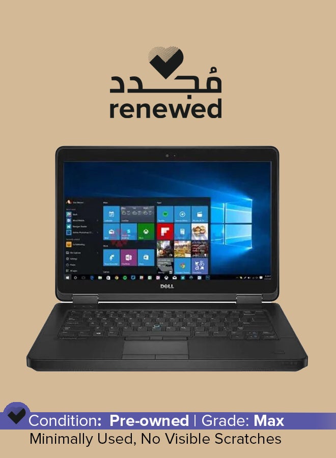 DELL Renewed - Latitude E5450 Laptop With 14-Inch Display, Intel Core i5 Processor/5th Gen/8GB RAM/256GB SSD/Windows 10 English Black - Image 1