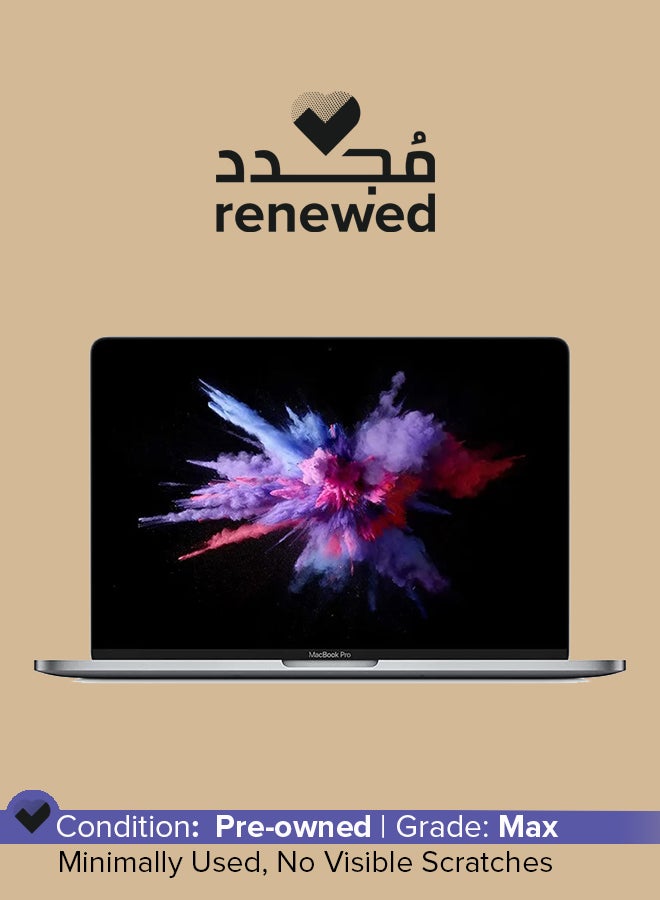 Apple Renewed - Macbook Pro (2020) A2159 Laptop With 13.3-Inch Display,Intel Core i7 Processor/9th Gen/8GB RAM/256GB SSD/1.5GB Integrated Graphics English Space Grey  - Image 1