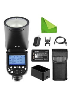 فلاش كاميرا V1 (c) TTL Li-ion مستدير الرأس لكاميرا Canon