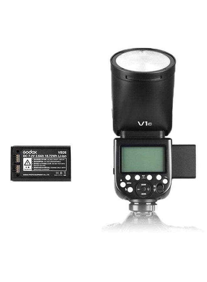 جودوكس - فلاش كاميرا V1 (c) TTL Li-ion مستدير الرأس لكاميرا Canon - Image 1