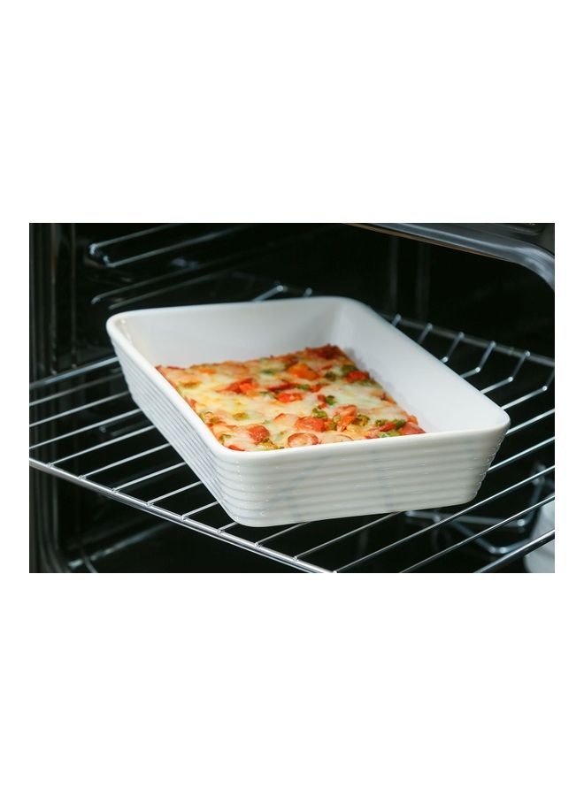 PAN emirates Bekvam  Baking Tray White 2.15lLiters - Image 1