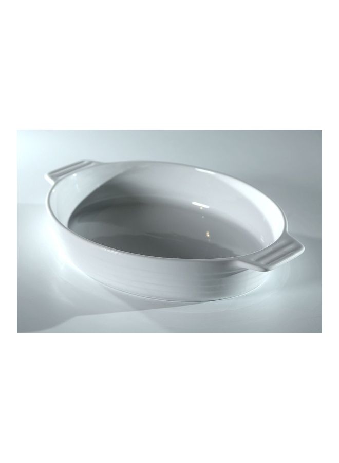 PAN emirates Zazu Oval Baking Dish White 2.2lLiters - Image 2
