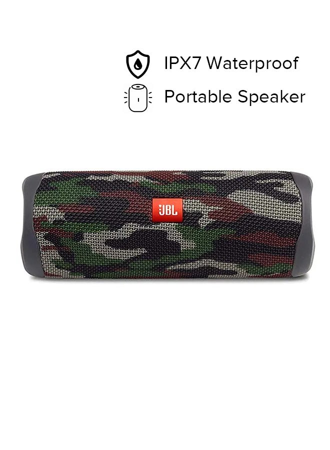 JBL - Flip 5 Portable Waterproof Speaker Squad - Image 1