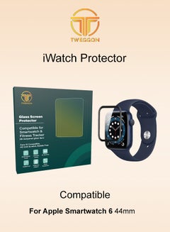 TWEGGON Apple Watch Screen Protector 3D For 6/SE/5/4 44mm- 3pcs Clear  - Image 1