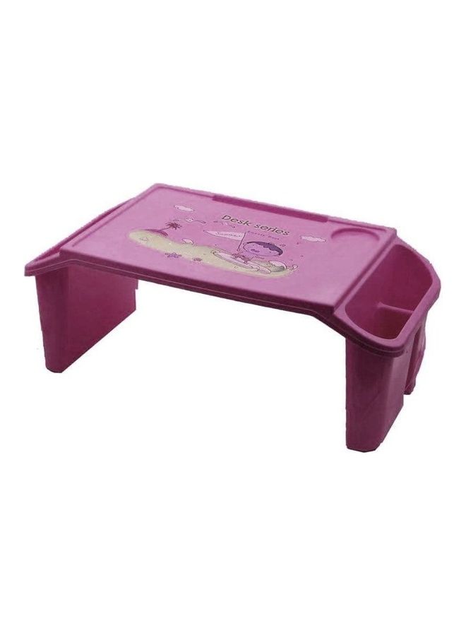 Generic Multi-Purpose Study Desk Pink 45cm 