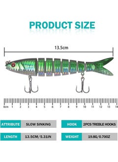 Generic 5-Piece Bionic Fishing Lures  - Image 5