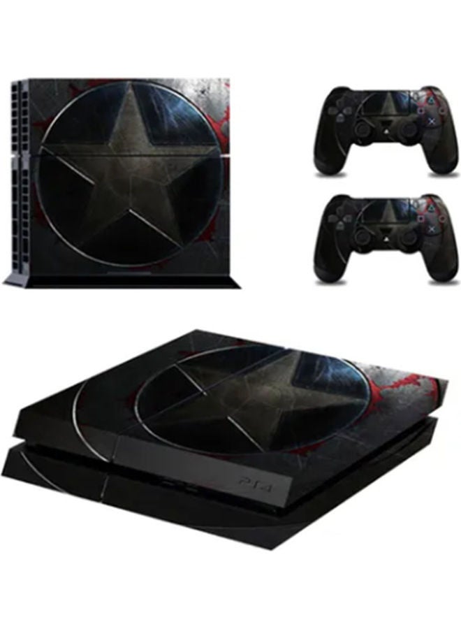 Arabest Custom Console And Controller Sticker For PlayStation 4